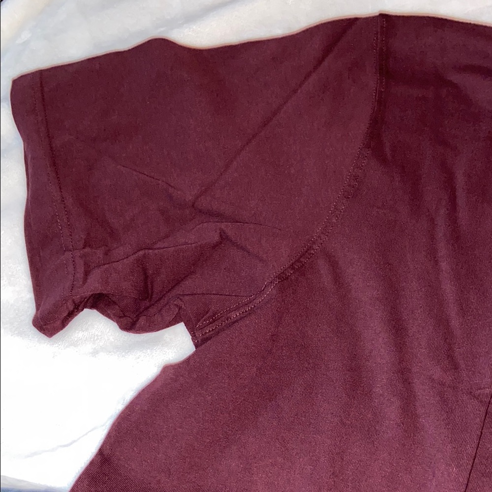 Carhartt Men's Burgundy Shirt - Picture 5 of 7